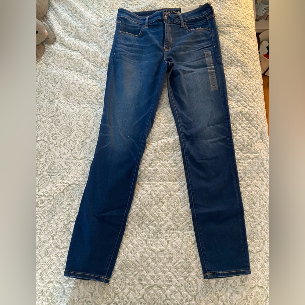 Brand new with tags- long low-rise super stretch X jeggings